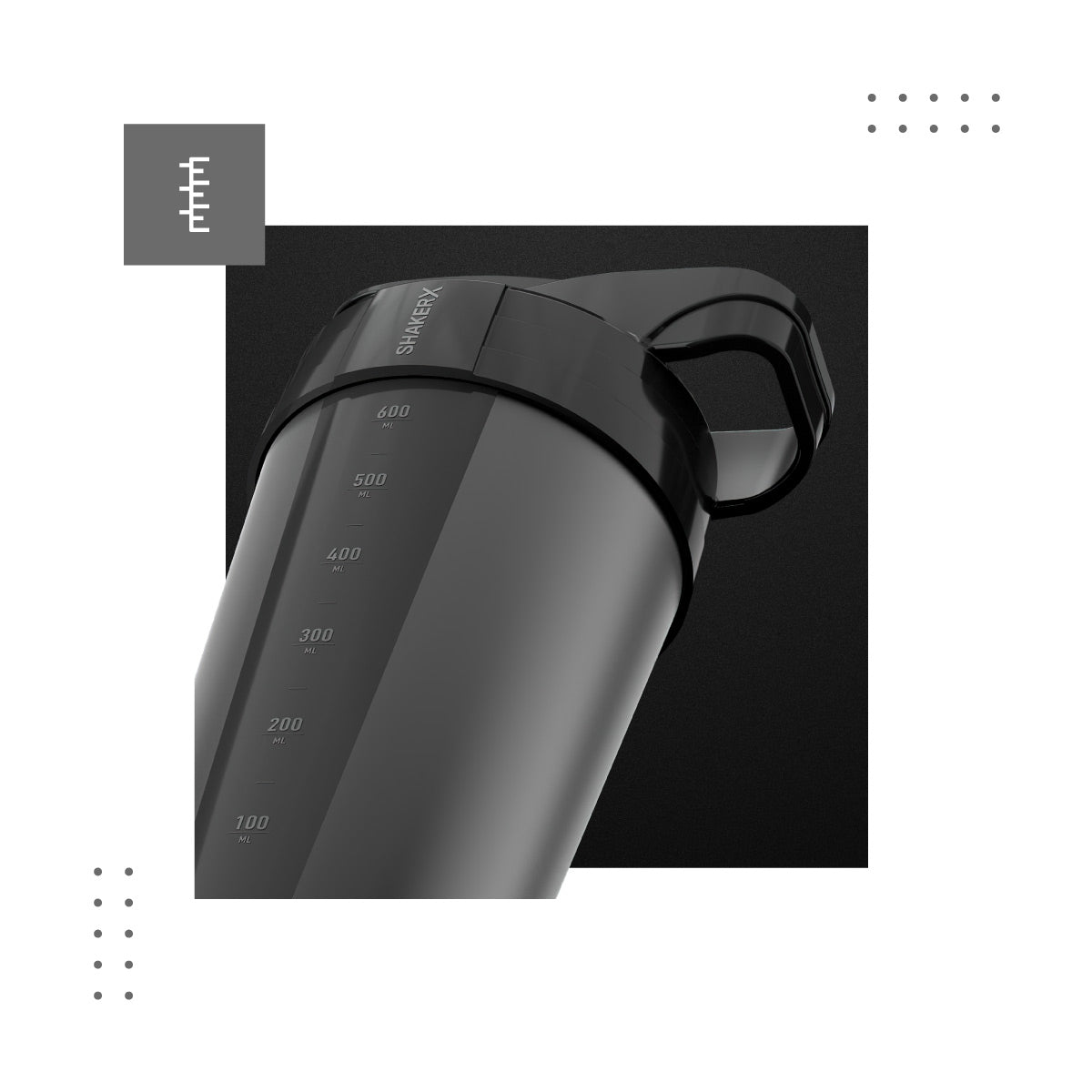 Sportshaker. Blijf in vorm met stijl