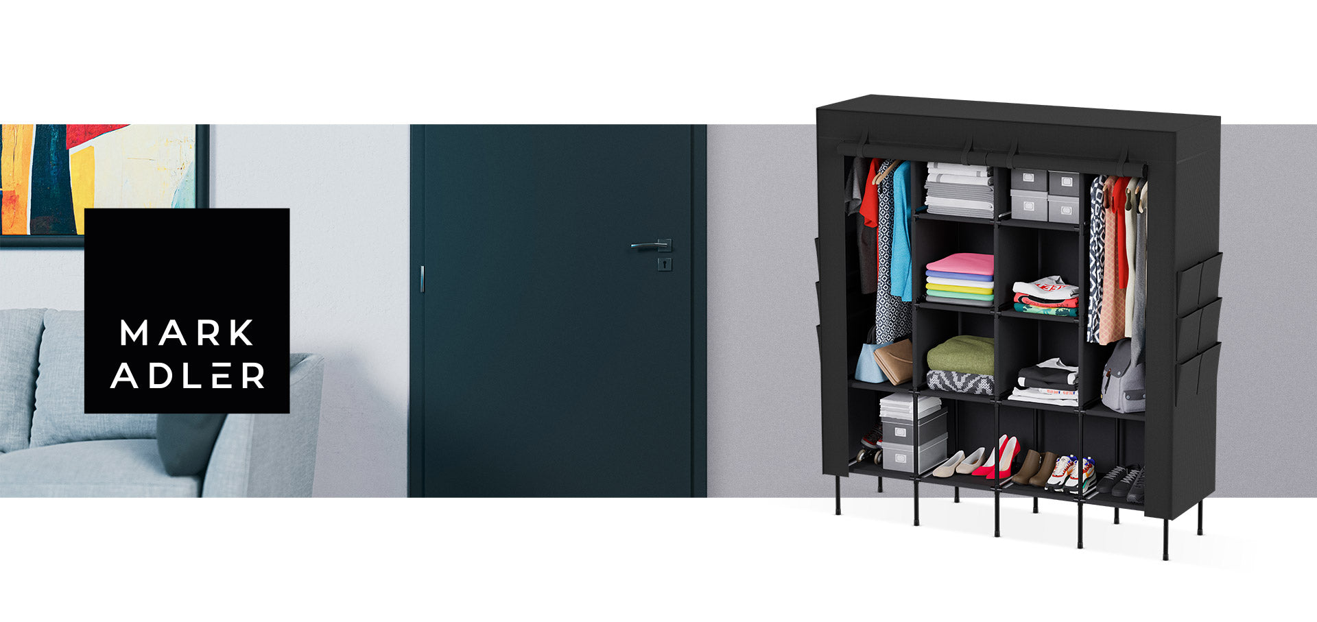 Textielkast voor kleding Space 4.0