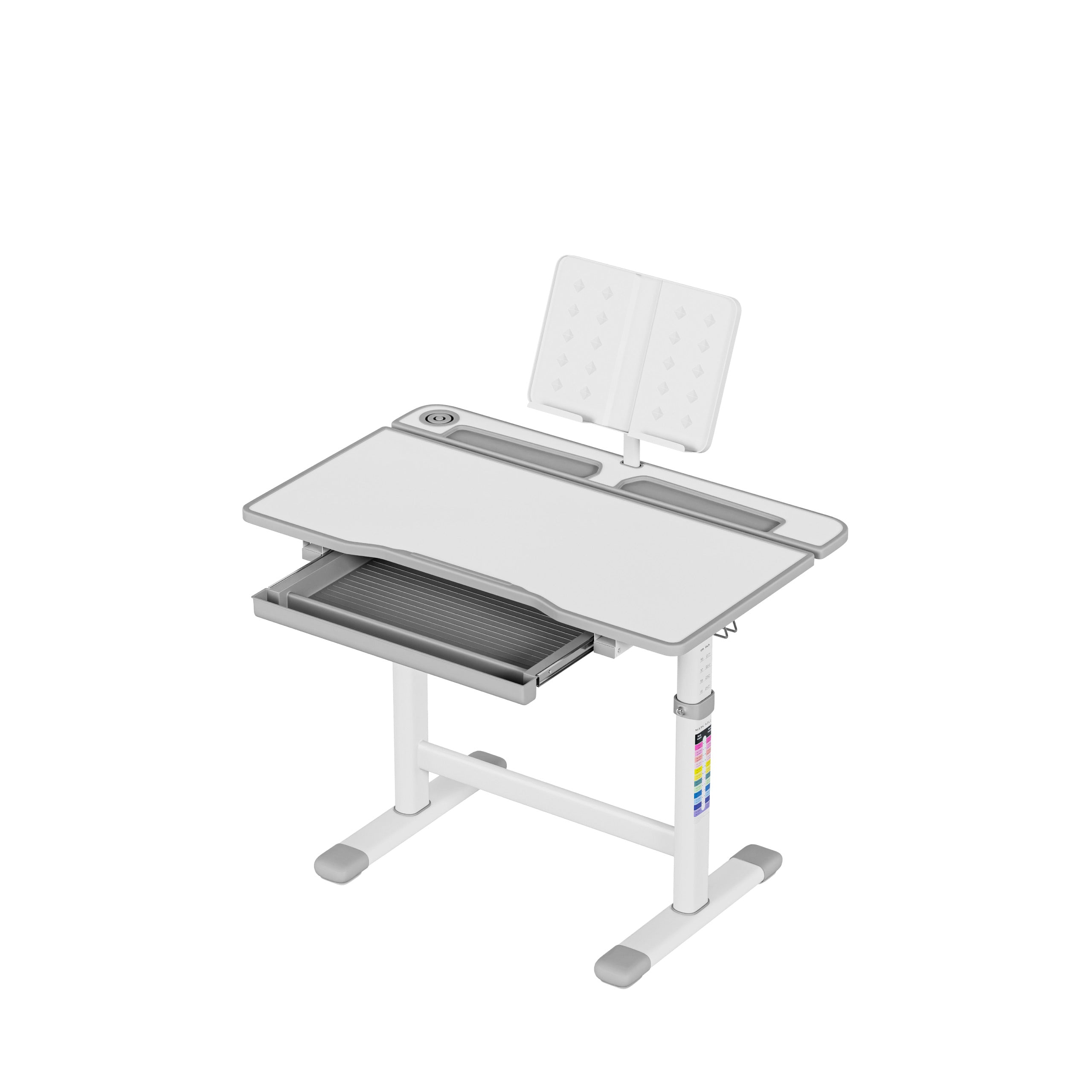 Ergonomisch kinderbureau Mark Adler Study 3.0 Grey 66 cm