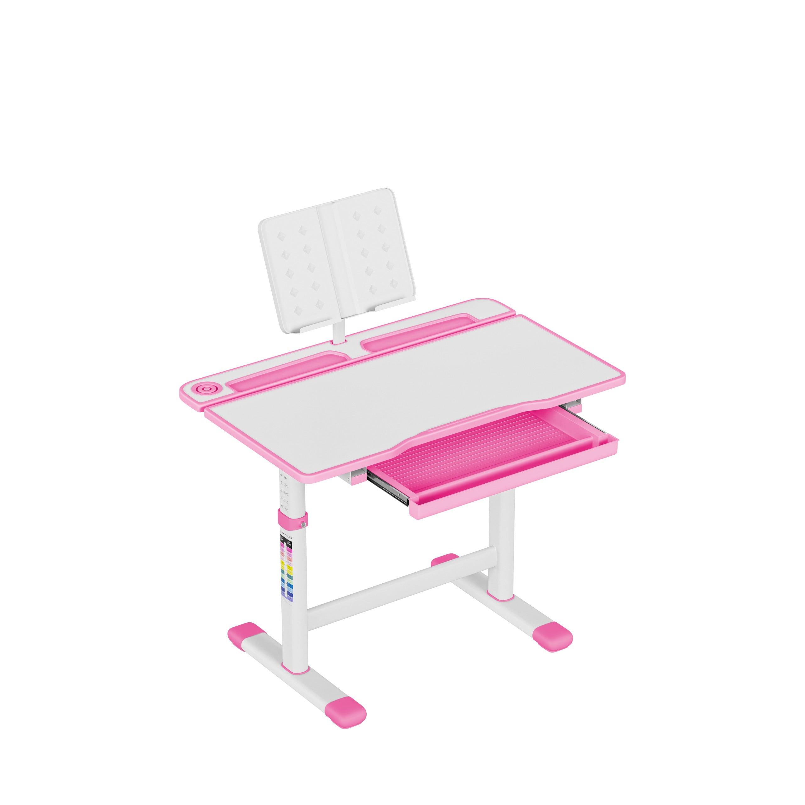 Ergonomisch kinderbureau Mark Adler Study 3.0 Pink 66 cm