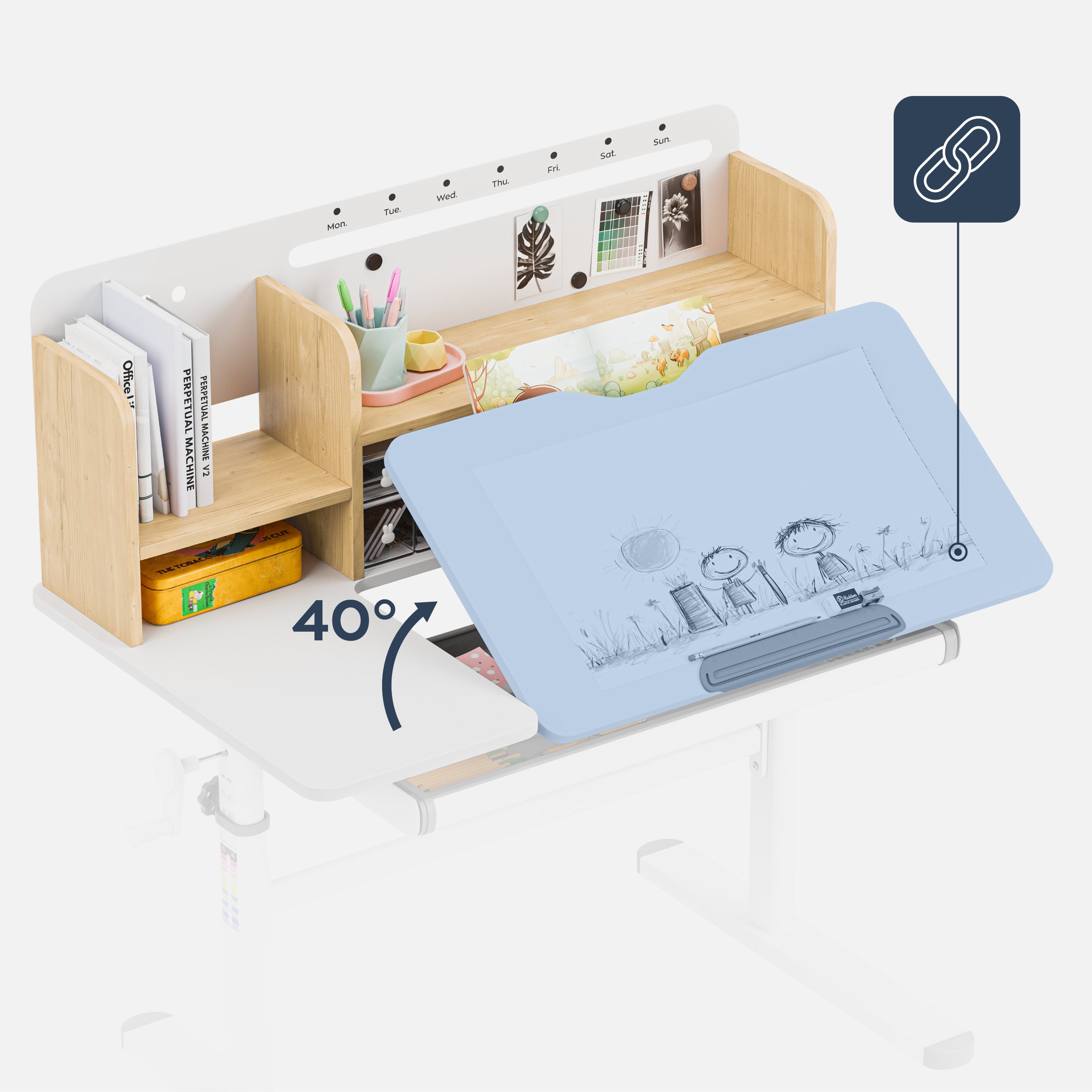 Een comfortabele ruimte om te leren en te spelen